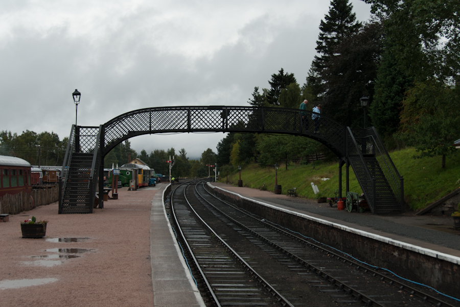 Strathspey Railway, Boat of Garten Station, Footbridge